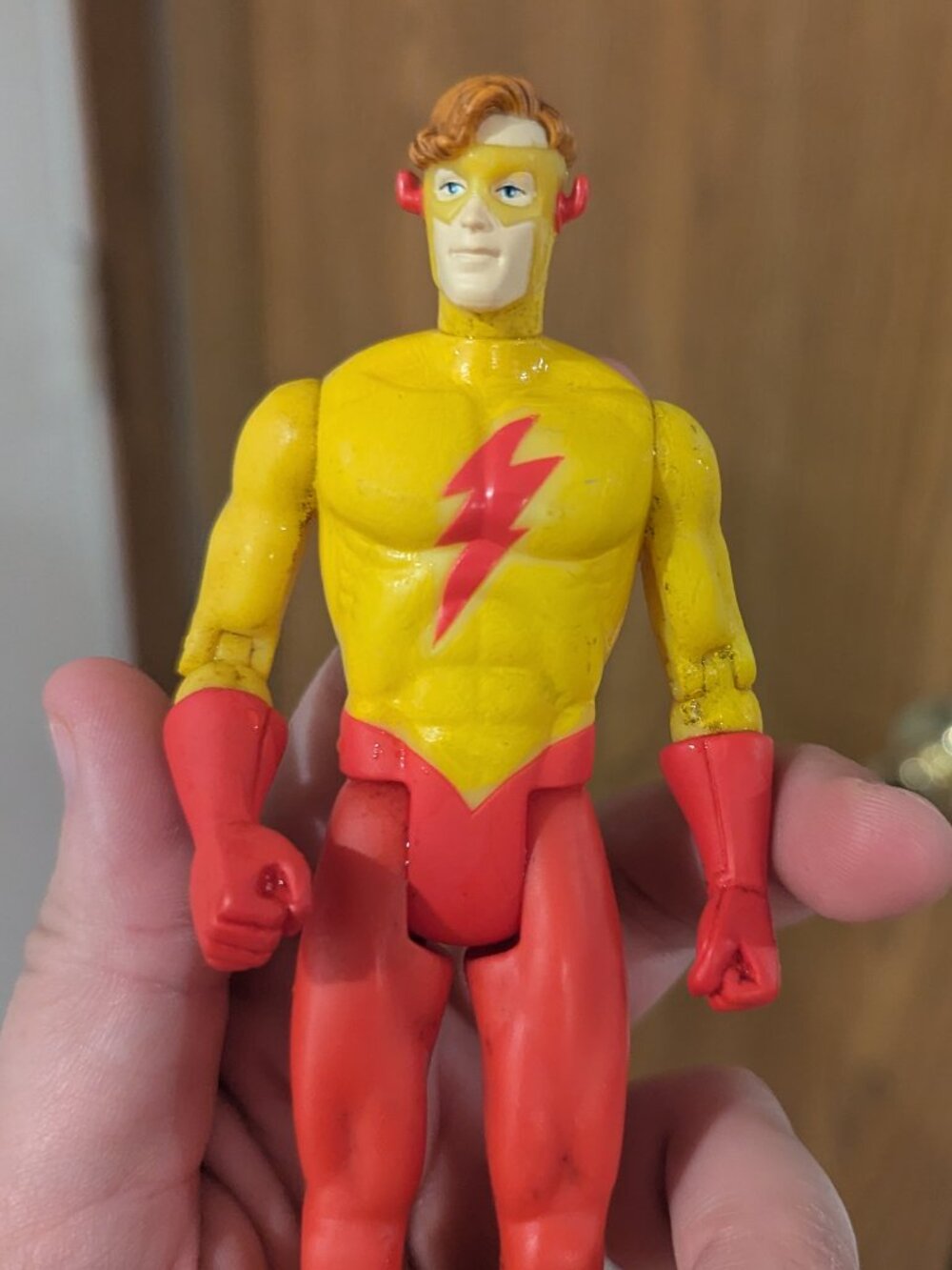VTG Teen Titans Kid Flash Wally West DC Direct 2000 Action Figure 6"